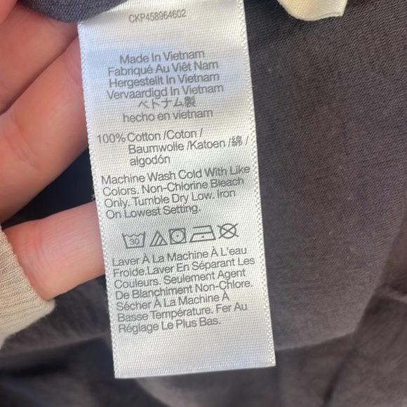 Madewell Crinkle Cotton Perfect Short Sleeve Button Up Shirt - Picture 5 of 5